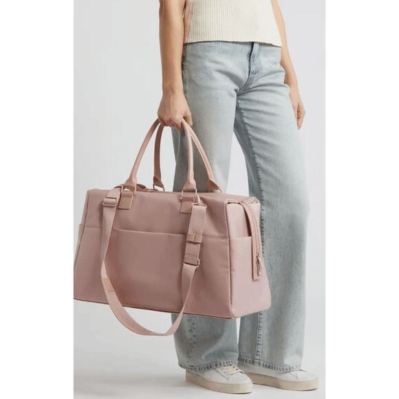 NWT BEIS Commuter Duffle Bag in Atlas Pink - Picture 7 of 7